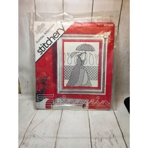 Vintage Spinnerin Sunday Afternoon Stitchery Needlecraft NOS (b7)